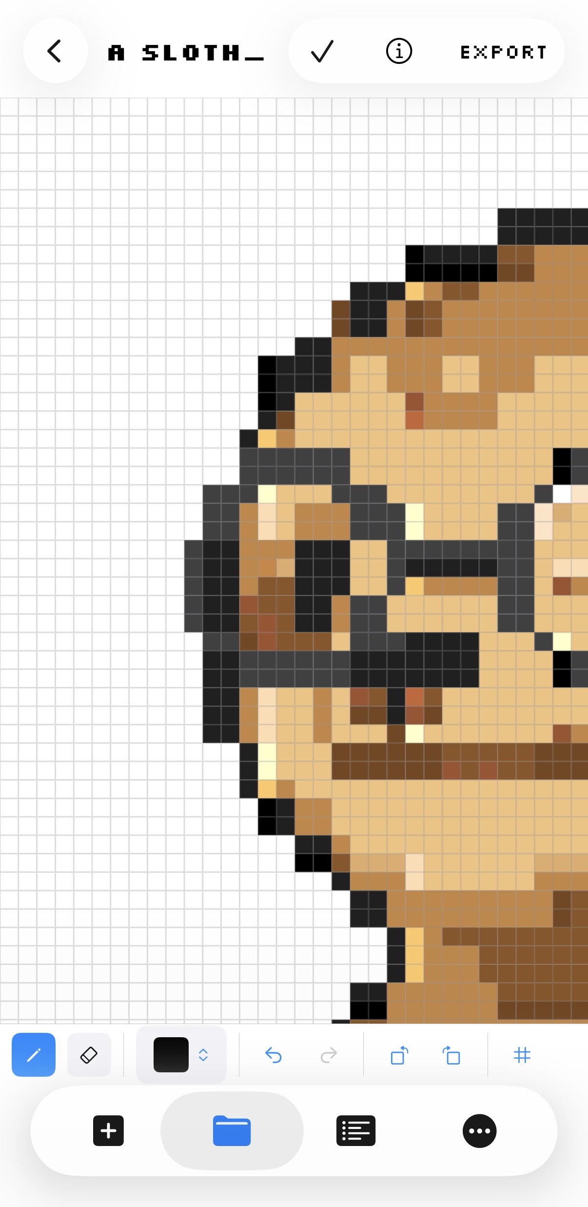 Piximo — pixel art editor